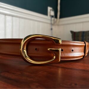 Gucci Vintage Belt G Logo